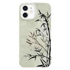 For iPhone 11 Painted Pattern PC Phone Case (Ink Painting) - 1