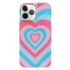 For iPhone 11 Pro Max Painted Pattern PC Phone Case (Love) - 1