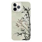 For iPhone 11 Pro Max Painted Pattern PC Phone Case (Ink Painting) - 1