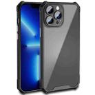 For iPhone 11 Pro Carbon Fiber Texture Shockproof Phone Case (Black) - 1