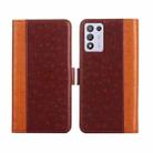 For OPPO K9s / Realme Q3s Ostrich Texture Flip Leather Phone Case(Brown) - 1