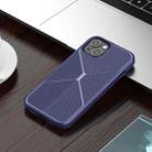 For iPhone 14 Airbag Shockproof TPU Phone Case (Blue) - 1