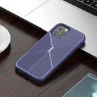 For iPhone 12 Airbag Shockproof TPU Phone Case(Blue) - 1