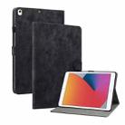Tiger Pattern PU Tablet Case With Sleep / Wake-up Function For iPad 9.7 2017/2018/2019/2020(Black) - 1