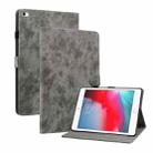 Tiger Pattern PU Tablet Case With Sleep / Wake-up Function For iPad mini 1/2/3/4/5(Grey) - 1