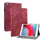 Tiger Pattern PU Tablet Case With Sleep / Wake-up Function For iPad mini 1/2/3/4/5(Red) - 1