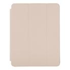 For iPad Pro 11 2022 / 2021 / 2020 3-fold Horizontal Flip Smart Leather Tablet Case with Sleep / Wake-up Function & Holder(Grey) - 2