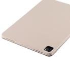 For iPad Pro 11 2022 / 2021 / 2020 3-fold Horizontal Flip Smart Leather Tablet Case with Sleep / Wake-up Function & Holder(Grey) - 5