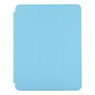 For iPad Pro 11 2022 / 2021 / 2020 3-fold Horizontal Flip Smart Leather Tablet Case with Sleep / Wake-up Function & Holder(Blue) - 2