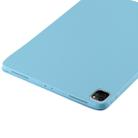 For iPad Pro 11 2022 / 2021 / 2020 3-fold Horizontal Flip Smart Leather Tablet Case with Sleep / Wake-up Function & Holder(Blue) - 5
