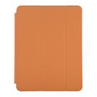 For iPad Pro 11 2022 / 2021 / 2020 3-fold Horizontal Flip Smart Leather Tablet Case with Sleep / Wake-up Function & Holder(Orange) - 2