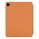 For iPad Pro 11 2022 / 2021 / 2020 3-fold Horizontal Flip Smart Leather Tablet Case with Sleep / Wake-up Function & Holder(Orange) - 3