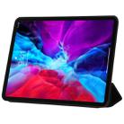 For iPad Pro 12.9 inch (2020/2021) 3-fold Horizontal Flip Smart Leather Tablet Case with Sleep / Wake-up Function & Holder(Black) - 6