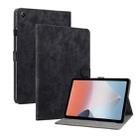 For OPPO Pad Air Tiger Pattern PU Tablet Case(Black) - 1