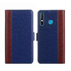 For Infinix Hot 8 / Hot 8 Lite / Tecno Camon 12 Ostrich Texture Flip Leather Phone Case(Blue) - 1