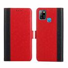 For Infinix Hot 10 Lite / Smart 5 Ostrich Texture Flip Leather Phone Case(Red) - 1