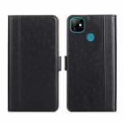 For Itel Vision 1 Ostrich Texture Flip Leather Phone Case(Black) - 1