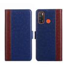 For Tecno Camon 15 / Camon 15 Air / Spark 5 / Spark 5 Pro Ostrich Texture Flip Leather Phone Case(Blue) - 1