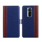 For Tecno Phantom X Ostrich Texture Flip Leather Phone Case(Blue) - 1