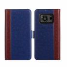 For Sharp Aquos R6 Ostrich Texture Flip Leather Phone Case(Blue) - 1