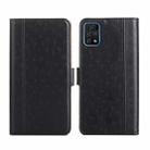 For UMIDIGI A11 Pro Max Ostrich Texture Flip Leather Phone Case(Black) - 1