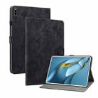 For Huawei MatePad Pro 10.8 2021/2018 Tiger Pattern PU Tablet Case(Black) - 1