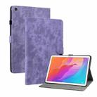 For Huawei MatePad T 10s/Enjoy Tablet 2 Tiger Pattern PU Tablet Case(Purple) - 1