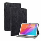 For Huawei MatePad T 10s/Enjoy Tablet 2 Tiger Pattern PU Tablet Case(Black) - 1