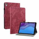 For Lenovo Tab M10 HD Gen 2 Tiger Pattern PU Tablet Case(Red) - 1