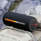 HOPESTAR P37 Outdoor Portable RGB Light Waterproof Wireless Bluetooth Speaker(Black) - 1