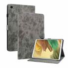 For Samsung Galaxy Tab A7 Lite Tiger Pattern PU Tablet Case(Grey) - 1