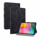 For Samsung Galaxy Tab A 10.1 2019 Tiger Pattern Flip Leather Tablet Case(Black) - 1