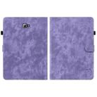 For Samsung Galaxy Tab A 10.1 2016/T580/T585 Tiger Pattern Flip Leather Tablet Case(Purple) - 2
