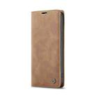 For iPhone 14 Pro Max CaseMe-013 Multifunctional Retro Frosted Leather Phone Case (Brown) - 2