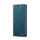 For iPhone 14 Pro Max CaseMe-013 Multifunctional Retro Frosted Leather Phone Case (Blue) - 2