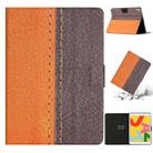 For iPad Pro 10.5 2019 / 10.2 Stitching Solid Color Smart Leather Tablet Case(Orange) - 1