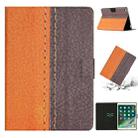 Stitching Solid Color Smart Leather Tablet Case For iPad Air / Air 2 / 9.7 2018 / 2017(Orange) - 1