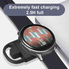 T09-S USB+Type-C Portable Wireless Smart Watch Charger for Samsung Watch Series(Black) - 3