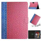 For Amazon Kindle Paperwhite 4 / 3 / 2 / 1 Stitching Solid Color Smart Leather Tablet Case(Rose Red) - 1