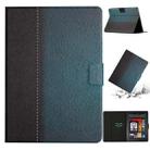 For Amazon Kindle Paperwhite 4 / 3 / 2 / 1 Stitching Solid Color Smart Leather Tablet Case(Green) - 1