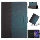 For Samsung Galaxy Tab A8 Stitching Solid Color Smart Leather Tablet Case(Green) - 1