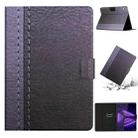 For Lenovo Tab M10 3rd Gen Stitching Solid Color Smart Leather Tablet Case(Grey) - 1