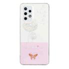 For Samsung Galaxy A32 5G Bronzing Butterfly Flower Phone Case(Dandelions) - 1