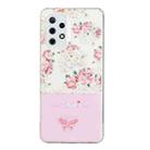 For Samsung Galaxy A72 4G / 5G Bronzing Butterfly Flower Phone Case(Peony) - 1