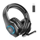 EasySMX VIP002W 2.4G Wireless Stereo Gaming Noise Cancelling Headphones(Black) - 1