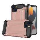 For iPhone 14 Plus Magic Armor TPU Phone Case (Rose Gold) - 1