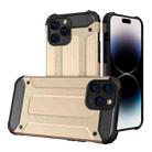 For iPhone 14 Pro Magic Armor TPU Phone Case(Gold) - 1