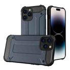 For iPhone 14 Pro Magic Armor TPU Phone Case(Navy Blue) - 1