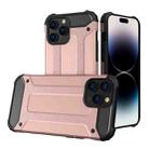 For iPhone 14 Pro Max Magic Armor TPU Phone Case (Rose Gold) - 1