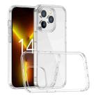 For iPhone 14 Pro Max Shockproof TPU + Acrylic Transparent Phone Case - 1